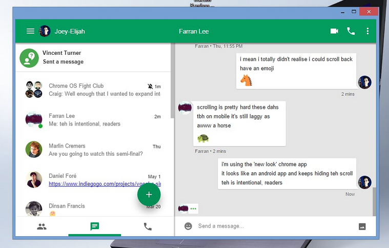 How to change google hangouts to another account on google chrome for mac download